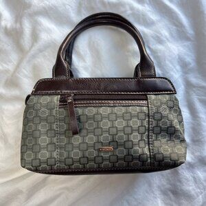 🍐Vintage Y2K Green & Brown Nine West Small Purse 🍐